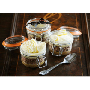 Barattolo per conserve con clip - 125 ml - FourniResto - Fourniresto