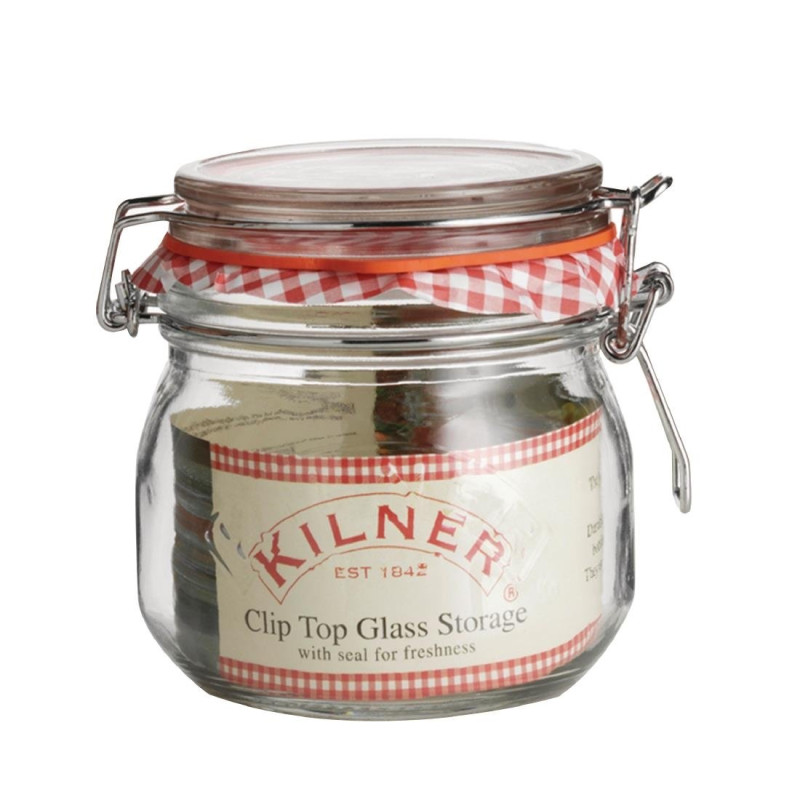 Barattolo per conserve con clip - 0,5L - FourniResto - Fourniresto Barattolo per conserve con clip - 0,5L - FourniResto - Fourniresto