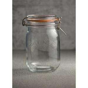 Barattolo per conserve con clip - 1L - FourniResto - Fourniresto