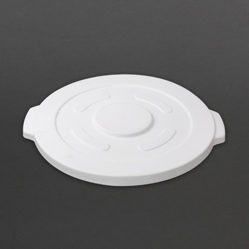 Coperchio per contenitore rotondo bianco 38L - Vogue - Fourniresto Coperchio per contenitore rotondo bianco 38L - Vogue - Fourniresto
