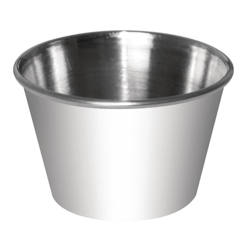Contenitori per salsa in acciaio inossidabile - 70 ml - Olympia - Fourniresto Contenitori per salsa in acciaio inossidabile - 70 ml - Olympia - Fourniresto
