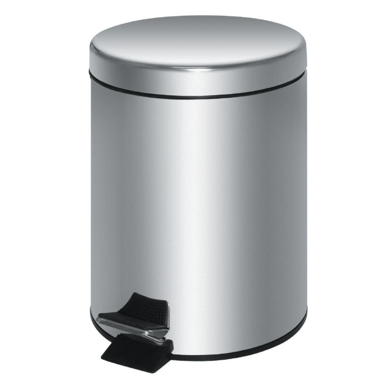 Cestino con pedale in acciaio inossidabile - 20L - FourniResto Cestino con pedale in acciaio inossidabile - 20L - FourniResto