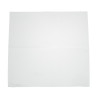 Asciugamani monouso in carta bianca 1 strato 330 x 330 mm - Lotto da 5000 - FourniResto