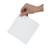 Asciugamani monouso in carta bianca 1 strato 330 x 330 mm - Lotto da 5000 - FourniResto