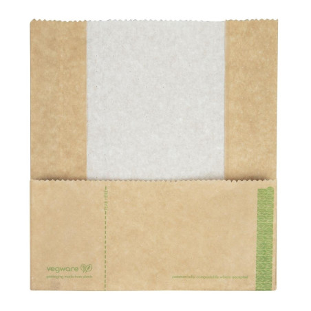 Bustine Panini Kraft Compostabili - Lotto da 500 - Vegware