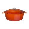 Grande Cocotte Ovale Arancione - 6L - Vogue
