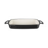 Piatto in ghisa rettangolare nero - 1,8 L - Vogue