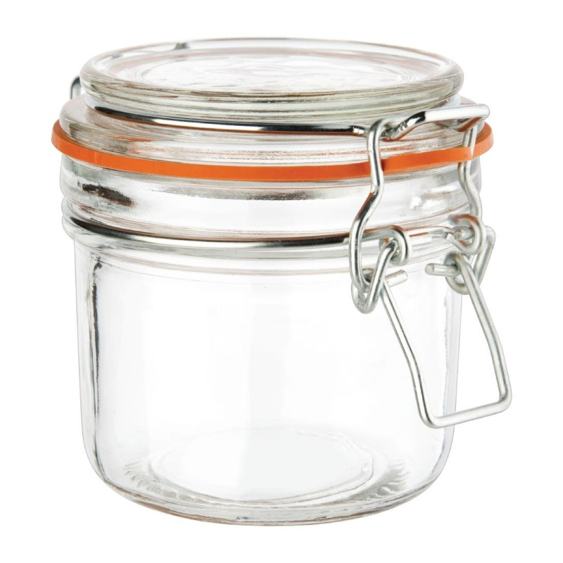 Barattoli per conserve da 200 ml - Lotto da 6 - Vogue - Fourniresto Barattoli per conserve da 200 ml - Lotto da 6 - Vogue - Fourniresto