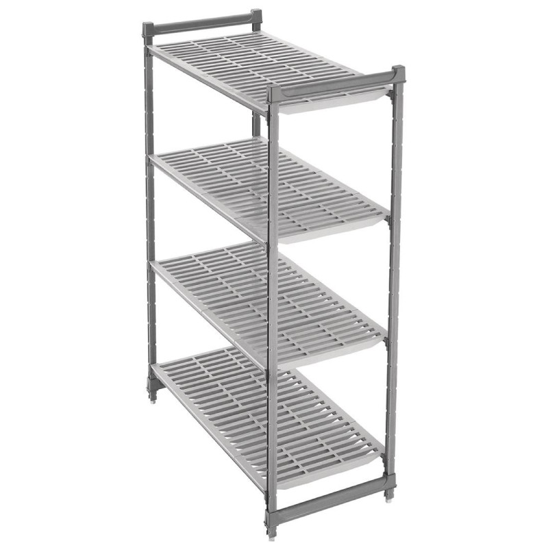 Unità con 4 ripiani a griglia - L 1220 x P 460mm - Cambro Unità con 4 ripiani a griglia - L 1220 x P 460mm - Cambro