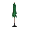 Ombrellone Quadrato Verde - L 2500mm - Bolero