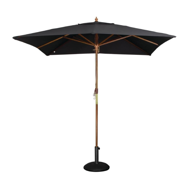 Ombrellone Quadrato Nero - L 2500mm - Bolero Ombrellone Quadrato Nero - L 2500mm - Bolero