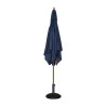 Ombrellone Quadrato Blu Navy - L 2500mm - Bolero
