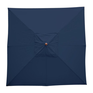 Ombrellone Quadrato Blu Navy - L 2500mm - Bolero