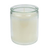 Candela in vetro trasparente Bolsius Starlight - Confezione da 8 - FourniResto - Fourniresto