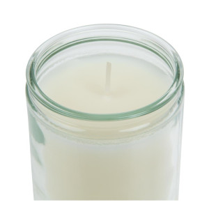 Candela in vetro trasparente Bolsius Starlight - Confezione da 8 - FourniResto - Fourniresto