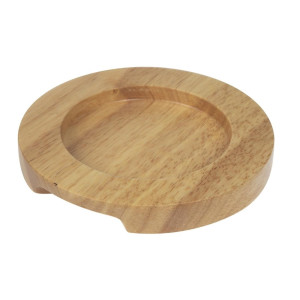 Support in legno chiaro per mini casseruola e mini padella - Olympia - Fourniresto