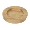 Support in legno chiaro per mini casseruola e mini padella - Olympia - Fourniresto