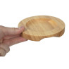 Support in legno chiaro per mini casseruola e mini padella - Olympia - Fourniresto