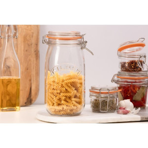 Barattolo per conserve con clip 1500ml - FourniResto - Fourniresto