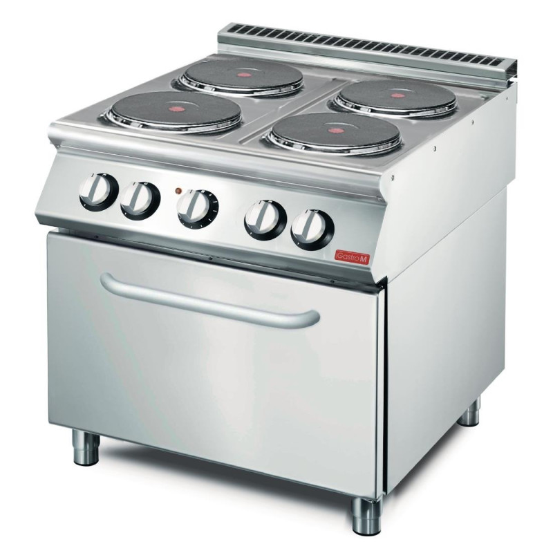 Forno Elettrico 4 Piastre Su Forno Elettrico Statico - P 700 - Gastro M Forno Elettrico 4 Piastre Su Forno Elettrico Statico - P 700 - Gastro M