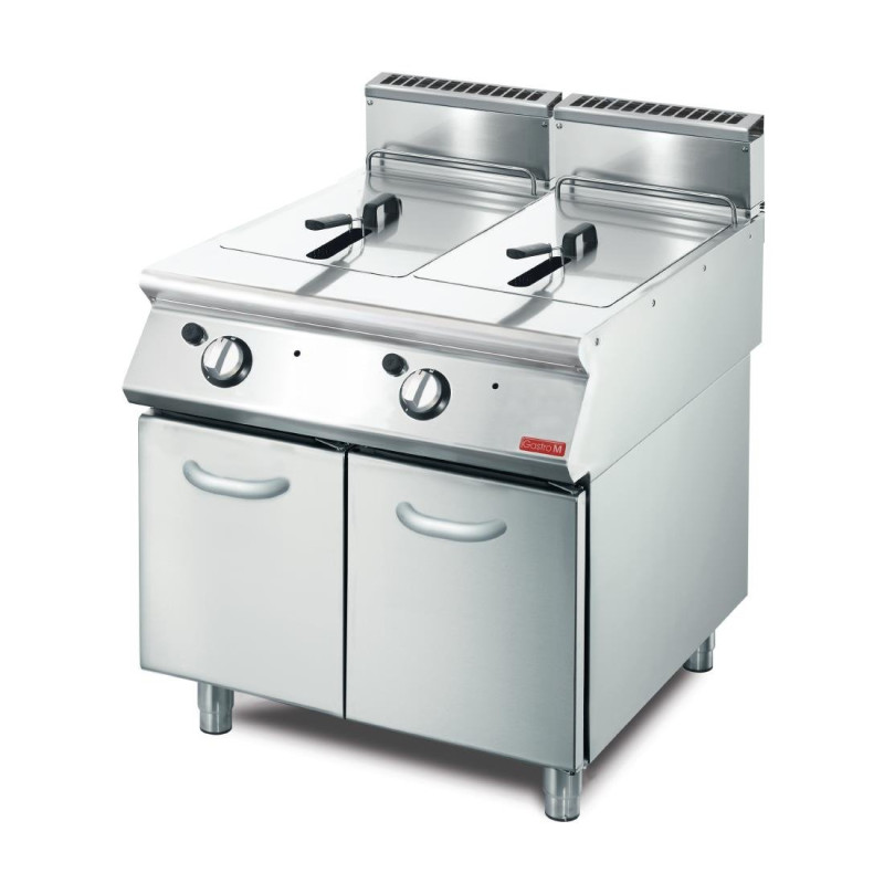 Friggitrice a gas 2 x 13 L - P 700 mm - Gastro M Friggitrice a gas 2 x 13 L - P 700 mm - Gastro M