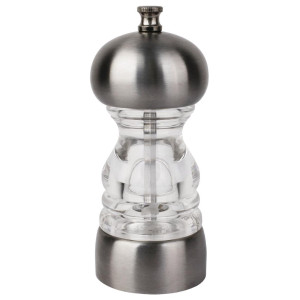 Mulino per sale e pepe in acciaio inossidabile 135x55mm - Olympia - Fourniresto