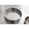 Cerchio per mousse in acciaio inossidabile 200 x 45mm - De Buyer - Fourniresto