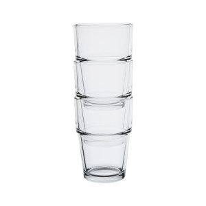 Bicchiere impilabile da 200 ml - Lotto di 12 - Olympia - Fourniresto