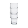 Bicchiere impilabile da 200 ml - Lotto di 12 - Olympia - Fourniresto