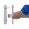 Scaffalatura Modulare ad Angolo 4 Livelli - L 1251 x P 500mm - Tournus