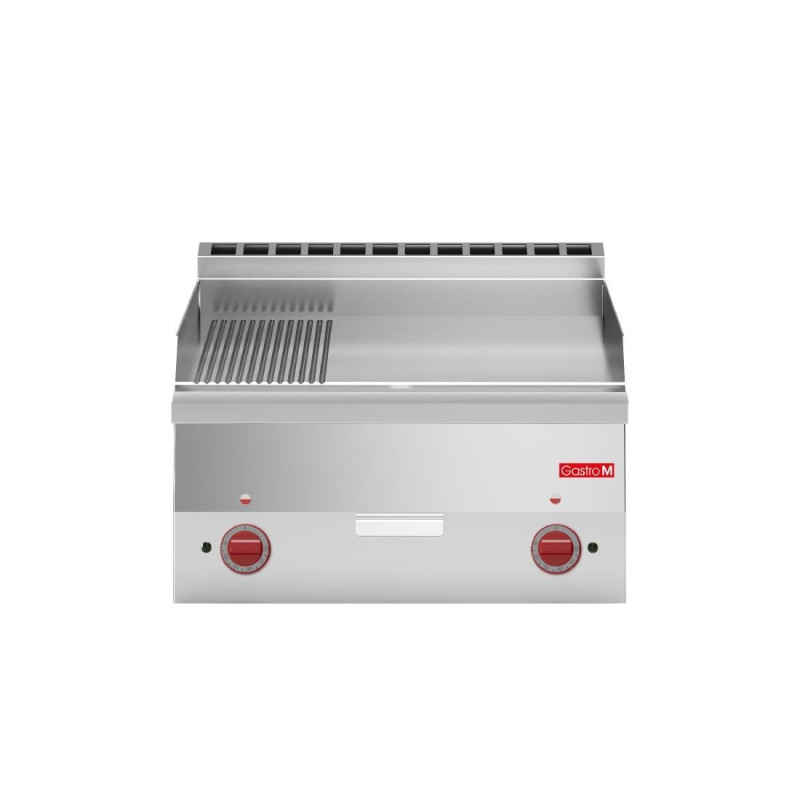 Piastra Elettrica Mezza Liscia Mezza Rigata-L 600 x P 600mm - Gastro M Piastra Elettrica Mezza Liscia Mezza Rigata-L 600 x P 600mm - Gastro M