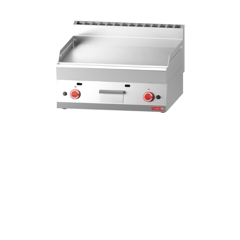 Piastra a gas 650 con piastra liscia cromata - Gastro M - Fourniresto Piastra a gas 650 con piastra liscia cromata - Gastro M - Fourniresto