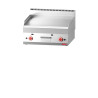 Piastra a gas 650 con piastra liscia cromata - Gastro M - Fourniresto