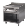 Piastra elettrica 700 con metà liscia e metà rigata - Gastro M - Fourniresto