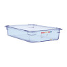 Scatola ermetica blu in ABS GN1/1 100mm - Araven - Fourniresto