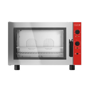 Forno elettrico a convezione a 4 livelli con umidificatore e porta laterale - 400V - Gastro M