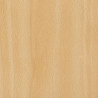Sedia schienale quadrato colore naturale - Set di 4 - Bolero - Fourniresto