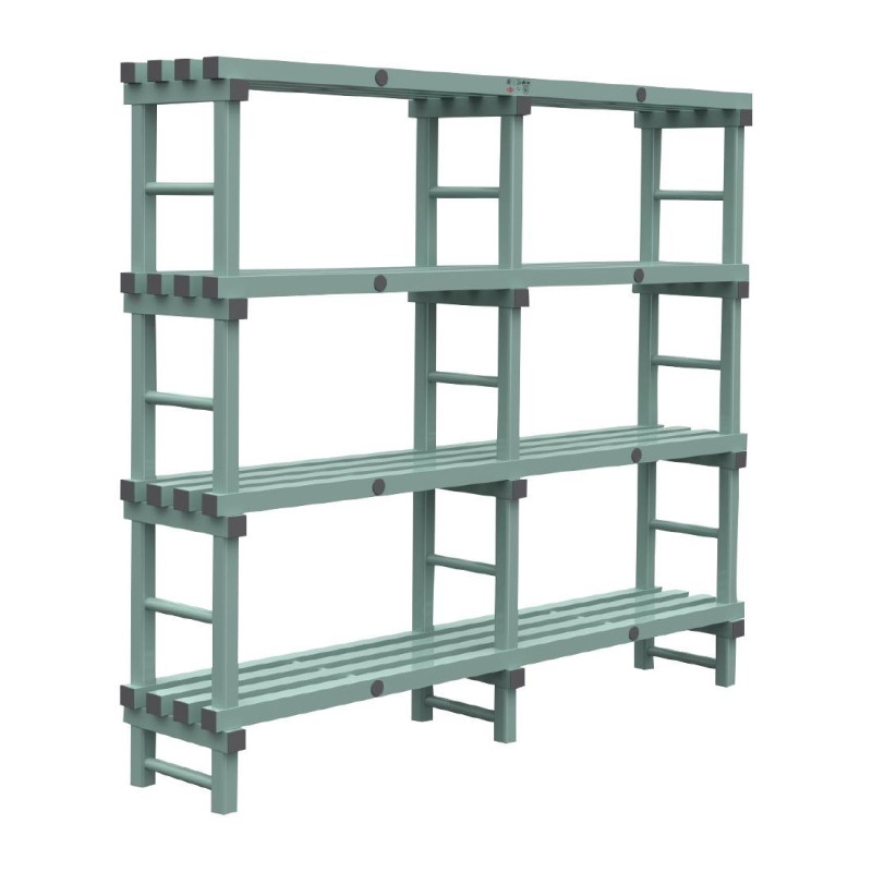 Scaffalatura - L 2000 x P 400 mm - FourniResto Scaffalatura - L 2000 x P 400 mm - FourniResto