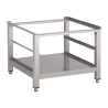 Support Lavastoviglie in Acciaio Inox con Ripiano Inferiore-L 600 x P 600mm - Gastro M - Fourniresto