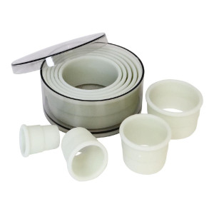 Scatola di 9 tagliapasta rotondi lisci - Schneider - Fourniresto