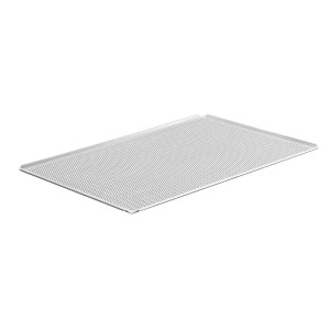 Piastra da forno in alluminio forato - L 600 x P 400 mm - Schneider