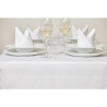 Tovaglia bianca con bordo in raso 1780 x 1780mm - Mitre Luxury - Fourniresto