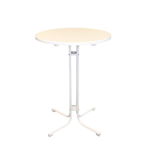 Mensa alta Limburg Bianca 80 cm - FourniResto - Fourniresto