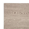 Piatto Tavolo Quadrato Effetto Legno Invecchiato - L 700 x P 700mm - Bolero