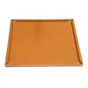 Piatto Tavolo Quadrato Effetto Legno Invecchiato - L 700 x P 700mm - Bolero