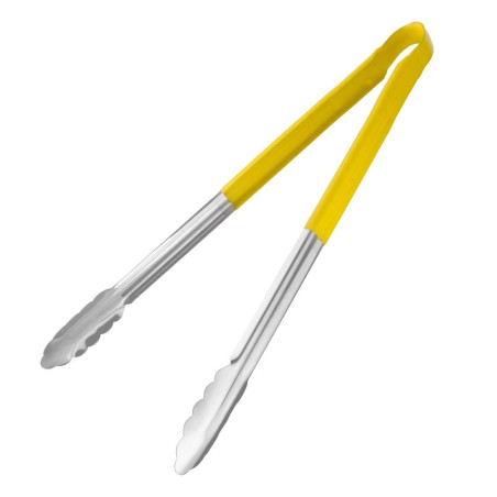 Pinza da servizio 405mm gialla - Vogue - Fourniresto