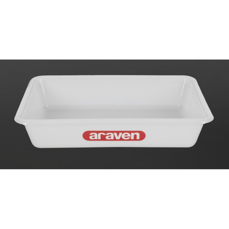 Bac Alimentare Poco Profondo Trasparente 300mm - Araven - Fourniresto Bac Alimentare Poco Profondo Trasparente 300mm - Araven - Fourniresto