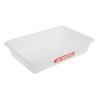 Bac Alimentare Poco Profondo Trasparente 300mm - Araven - Fourniresto