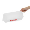 Bac Alimentare Poco Profondo Trasparente 300mm - Araven - Fourniresto