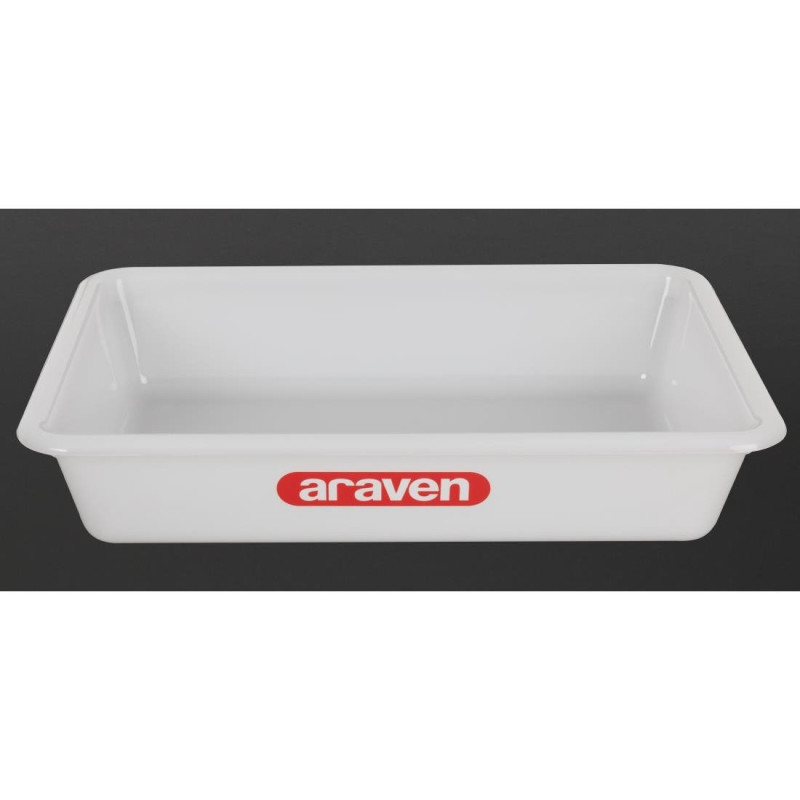 Bac Alimentare Poco Profondo Trasparente 345mm - Araven - Fourniresto Bac Alimentare Poco Profondo Trasparente 345mm - Araven - Fourniresto